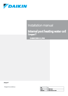 ATB.ATB-S_Installation manual.Internal Post Heating Water Coil_D-EIMOC2009-23_01_English download